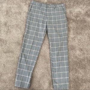 H&M skinny fit pattern dress pant